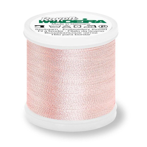 Madeira Rayon 40 machine embroidery thread 1000m spools 1019 medium peach